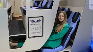 Airplane Seat of the Future? Shocking new design squeezes more People on Planes