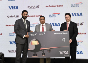 Qatar Airways, British Airways, and IndusInd Bank Partner to Introduce Multi-Branded Credit Card